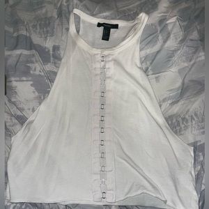 Sleeveless Summer Top with middle cutout